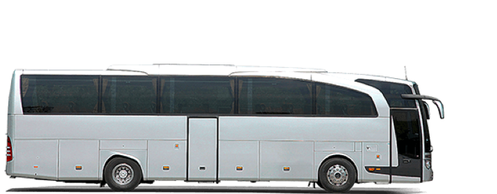 Вместимость до 49 пассажиров Neoplan, Scania и подобные марки